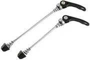 TDR F112 R148.5 Mountain Bike Quick Release Skewers Axles Set for Wheel Hub Compatible with Mountain, Road, and Folding Bikes