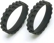 Bumooby 2 Pack Replacement Tires Compatible with iRobot RoombaS9,S9+, j7, 500,600,700,800,900, e and i Series Models, Anti-Slip Wheel Tires Replacement, Great Adhesion and Easy Assembly
