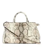 [Guess] Lefia Luxury Satchel in Natural