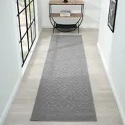 Calm Cloud Grey Runner Rug
