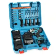 Power Tool Set Dual Purpose Electric Wrench Set Boxed Electric Gun Wrench