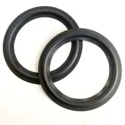 2 Replacement 7" Speaker Rubber Surrounds For B & W DM602, DM 604 Edge Repair