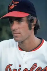 Closeup of Baltimore Orioles Jim Palmer before game vs Minnesota T- Old Photo