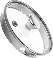 Replacement Clear Glass Lid for Cooking Pots and Frying Pans Design for Saucepan Covers Elegant and Stylish Cookware Accessory for Tea and Milk Tea Preparation