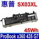 HP 惠普 SX03XL 電池 ProBook x360 435 G7 HSTNN-DB9P (5折)