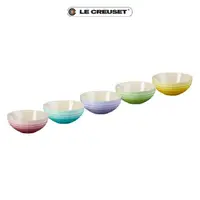 在飛比找momo購物網優惠-【Le Creuset】繽紛泡泡糖瓷器沙拉碗組15cm - 