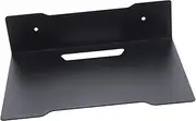 Universal Metal Wall Bracket for Camera Router Wall Shelf Easy to Install Space-Saving Design Black