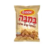 Bamba Osem, Israeli Peanut Butter Snack Puffs Halva Cream Filling 60gr