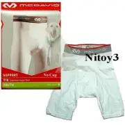 McDavid Compression Sport Shorts w/Cup Pouch Teen-Youth Large: 24-26”