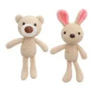 Plush Animal Toy Stuffed Animals Bag Keychain Backpacks Decorations