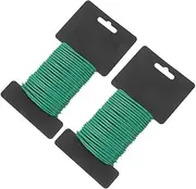 Generic 2Rolls Soft Garden Plant Ties of Round Support for Indoor Gardening Climbing Vegetables Organizing Cables Home and Office Durable and Versatile Plant Support