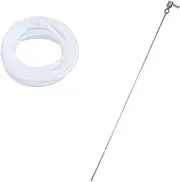 ZFGVGNMTYA 490mm Heater Fuel Stand Pipe Hose Gas Tank Pick Up Clip Pipe Tube Line With 4 Clamps Fit For Webasto Fit For Eberspacher T5 T6 Heater components