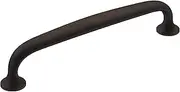 [Amerock] Cabinet Pull | Oil Rubbed Bronze | 5-1/16 inch (128 mm) Center-to-Center | Renown | 1 Pack | Drawer Pull | Cabinet Handle | Cabinet Hardware