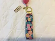Simply Southern Key Fob Pineapples w/frindges, Key Chain, Key Ring BNWT