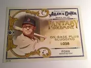 2018 Topps Allen & Ginter Fantasy Goldmine 5x7 Jimmie Foxx Red Sox 20 04/49