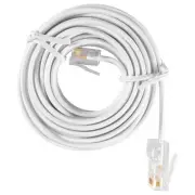 RJ11 6P4C to RJ45 8P4C Modular Phone Internet Extension Cable 3 Meter X5F36139