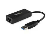 Star Tech 1000Mbps Auto MDIX IEEE 802.1Q USB 3.0 to RJ45 Ethernet Adapter BLK
