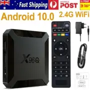 Android 10.0 TV Box X96Q Quad Core HD 4K Media Stream Player Mini PC 2.4G WiFi