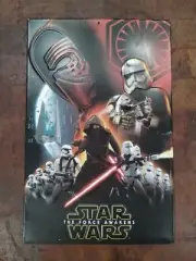 Star Wars The Force Awakens Metal ART PICTURE -13” x 19” New