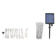 104 LED Solar Patio Umbrella String Lights -Purple