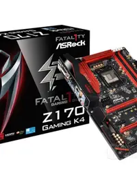 在飛比找露天拍賣優惠-庫存沒上過機 華擎 Z170 GAMING K4 1151 