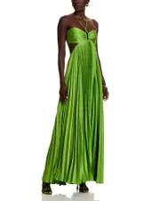 A. l.c. Moira Cutout Halter Dress