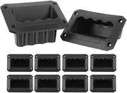 Gadpiparty 10pcs Outdoor Speaker Handle Replacement Grasp for Speaker Cabinet Comfortable Grip Design Easy Installation for Amplifiers and Cases