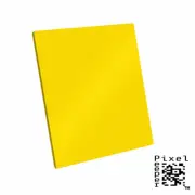 Pixel Peeper 84mm Yellow Square Filter. Cokin P Size Compatible. 84mm x 95mm