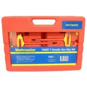 Wattmaster WATTMASTER WATTHEXKEY | 6 PIECE 2.5-8MM METRIC VDE T-HANDLE HEX KEY