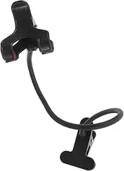 Phone Holder for Bed Cell Phone Mount Clamp Flexible Long Arm Overhead Phone Mount Clip for Desk Headboard Bedside