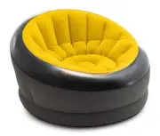 Intex Empire Inflatable Chair Yellow 44inch X 43inch X 27inch