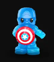 Woolworths Disney Ooshies - Captain America Marvel Hologram