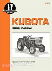 在飛比找三民網路書店優惠-Kubota: Shop Manual K-201 : Mo