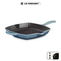 在飛比找momo購物網優惠-【Le Creuset】典藏琺瑯鑄鐵單耳單柄方烤盤26cm(