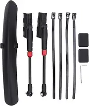 Bike Mudguard Set, Adjustable Bicycle Fenders, Universal Front and Rear Mud Flaps for 26 27.5 29 Inch Bikes for Ebike,Mountain Bike