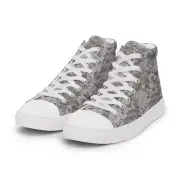 Ukrainian Army Pixelated Urban camouflage Men’s high top canvas shoes