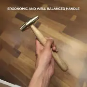 Brass Hammer for DIY Metalcraft Projects Versatile and Durable for softer Impact