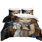Fairy with Armful of Ferrets Quilt Cover