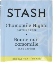 Tea Chamomile Nights Herbal Tea, Box Of 100 Tea Bags (Packaging May Vary)