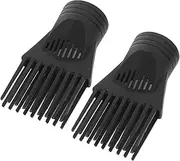 Mikinona 2pcs Hair Dryer Comb Universal Hair Diffuser Attachment Blow Dryer Comb Attachment Hair Dryer Attachment for Blow Dryer Diffuser Hair Dryer Attachment Blow Dryer Attachment