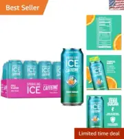 Refreshing Zero Sugar Caffeine Sparkling Water 12-Pack - Tropical Punch Flavor