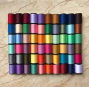 Multi Colors Pack 60 Spools Sewing Thread All Purpose Spun Polyester 600 Yards