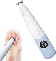 Pet Hair Clippers For Dogs | Dog Trimmer For Paws With Led Light,Waterproof Cutter Electric Tool 600mAh For Facial Hair