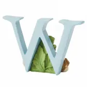 BEATRIX POTTER PETER RABBIT ALPHABET FIGURINE FLOPSY BUNNIES INITIAL LETTER W
