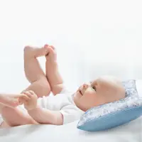 在飛比找momo購物網優惠-【Naforye 拉孚兒】台灣製 Air+嬰兒透氣護頭枕(嬰