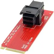 CY U.2 U2 Kit SFF-8639 NVME PCIe SSD Adapter for Mainboard Intel SSD 750 p3600 p3700 M.2 SFF-8643 Mini SAS HD