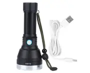 USB Rechargeable Hand Torch Searchlight Spotlight Work Light Lamp 135000LM LED
