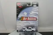 2002 100% HOT WHEELS 1/64 CHRYSLER '69 AMC AMX IN WHITE RR'S ON CARD!