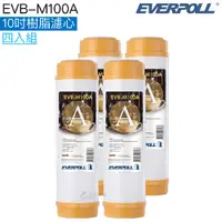 在飛比找蝦皮商城優惠-【EVERPOLL】EVB-M100A 10吋樹脂濾心【四入