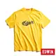 EDWIN 網路獨家 復古可樂字形短袖T恤(亮黃色)-中性款